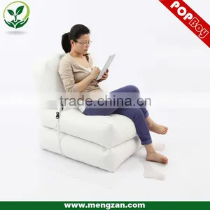Multifunction Faux Fur Bean Bag Chair thumbnail-1