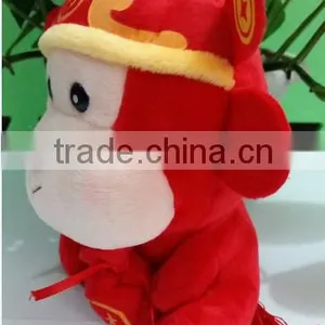 Hola Monkey Plush Toy/chinese New Year Stuffed Plush Toy thumbnail-5