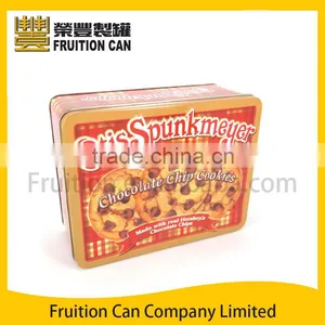Rectangular Cookie Tin Can thumbnail-1