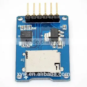 Micro SD Card Mini TF Card Reader Module SPI Interfaces With Level Converter Chip for Arduino thumbnail-3