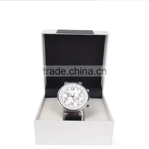 Chinese Factories Wholesale Custom Cheap Plastic Watches Boxes, Fashion Beautiful White Gift Box thumbnail-2