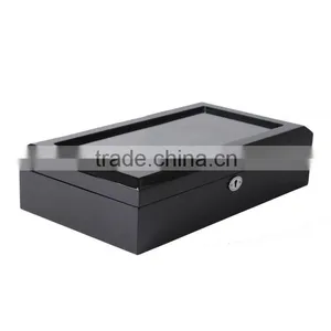 Chinese Factories Wholesale Custom Luxurious Wooden 10 Slot Watch Box, Piano Paint Beautiful Display Box thumbnail-6
