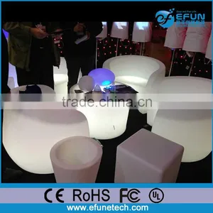 Color Changing Light up Sofa Chair,illuminated Led Bar/restaurant/nightclub Sofa Seats thumbnail-1