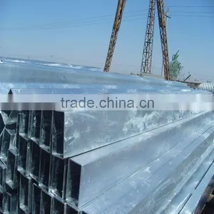 Zinc Coated ERW Welded Square Steel Pipe thumbnail-1