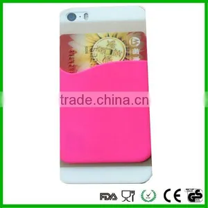 Best Sale Smart Phone Wallet Sticky Silicone Mobile Card Holder thumbnail-4