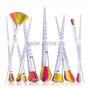 Best Selling Products Unicorn Make up Brush Set With Pearl Bag thumbnail-3