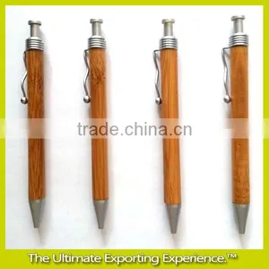 Figure Shape Bamboo Pen,bammboo Ballpoint Pen,promotional Bamboo Pen thumbnail-1