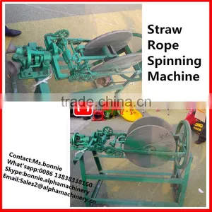 Neweek Farm Use Electric Semi-automatic Straw Rope Braiding Making Machine thumbnail-6