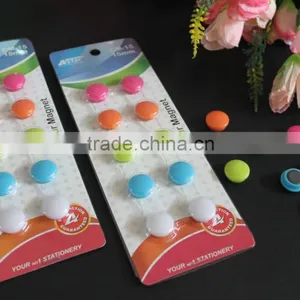 Round Shape 15mm Color Magnet Button for Office, Whiteboard, Frige, Freezer, School. Wholesale Magnet Button Cheap Sale! thumbnail-2
