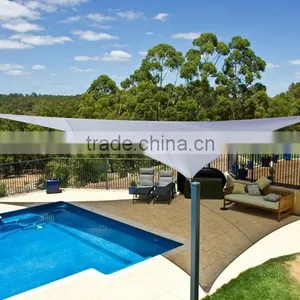 HDPE Waterproof Polyester Sun Shade Sail Awning Shade Tarps thumbnail-6