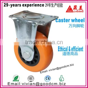 Hot Sale ISO9001 Certificated Long Working Life Rubber Industrial Caster thumbnail-4