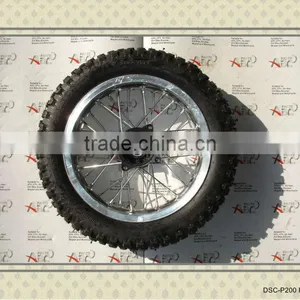 Wheel 3.00-12 for ATV Scooter Dirt Bike and go Kart Bearing 6301 thumbnail-1