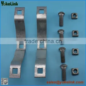 Hot Dip Galvanized 2-way/4-way Double Offset Pole Band thumbnail-4