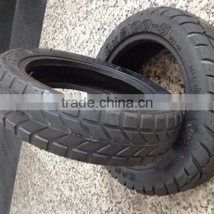 7x2 Heavy Duty Hand Trolley Wheel Pneumatic Tubeless Lawn Mower Wheel thumbnail-1