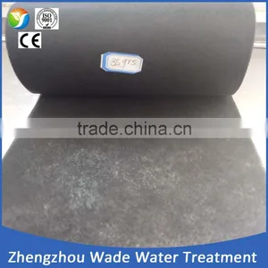 High Efficient Polyester Activated Carbon Non-woven Fabrics for Air / Water / Oil Filtration / Charcoal Filter Cloth Price thumbnail-4