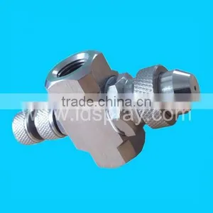 1/4" X 1/4" Mixing Air Atomizing Viscous Liquid Adjustable Fogging Nozzles thumbnail-4