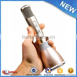 Newest Wireless Bluetooth Handheld K068 Microphone for Home KTV ; Karaoke Microphone Player for Mobile Phone thumbnail-4