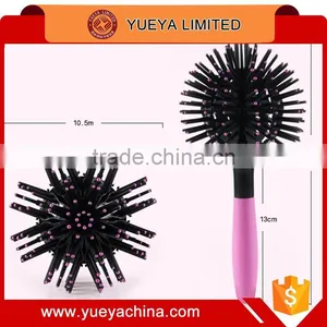 Fashion 3D Hair Curl Comb Ball Shaped Hair Making Comb thumbnail-4