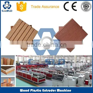 Wood Plastic Composite Line Wpc Decking Boards Production Machine thumbnail-1
