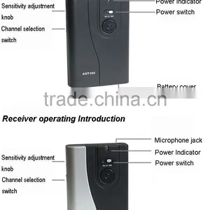 100% New Original Hot Sales AG300 YUMO Batteries Wireless Tour Guide System thumbnail-5