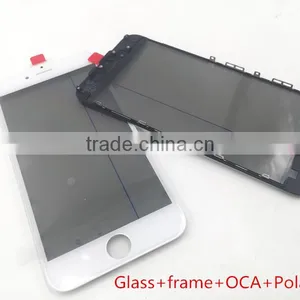 Original Replacements Parts Glass With Frame Oca Polarized Glass Screen Assembly for Iphone 6 Front Glass thumbnail-2