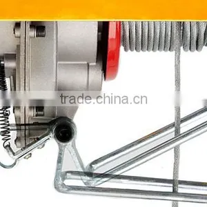 Small Electric Winch Hoist Mini Wire Rope Winch thumbnail-5