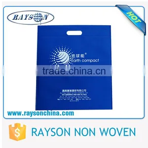 Thermocompression Printing Plain Top Handle Non Woven D Die Cut Bag thumbnail-5