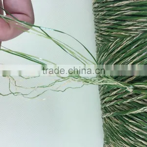 10500Dtex /16F PE Straight & PP Curl Artificial Landscaping Grass Yarn for Soccer Field thumbnail-1
