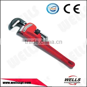 Factory CE 24" High Strength Carbon Steel Forged Tool Pipe Wrench thumbnail-1