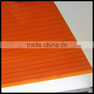 Polycarbonate Resin New Building Material Twin Wall Colored Polycarbonate Sheet for Roofs Skylight Awning thumbnail-3