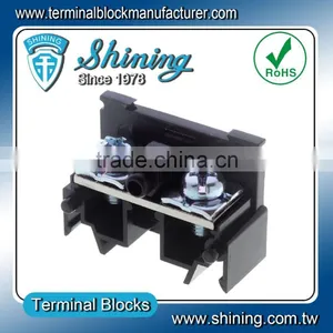 TA-040 Din Rail Type 600V 40A Male Female Screw Terminal Strip thumbnail-2