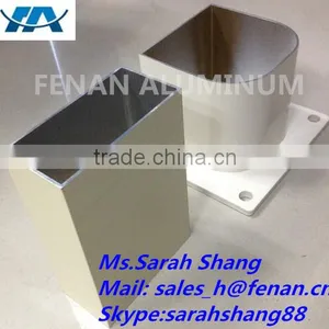 Aluminum Tubing Extrusion Blue Powder Coating Aluminum Pipe thumbnail-6