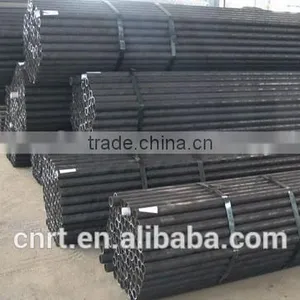 ERW Q195 Black Welded Round Steel Pipe for Furniture Pipe Mild Steel Pipes thumbnail-1