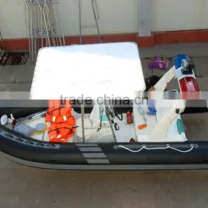 CE Approved 17ft Open Inflatable Boat Rib thumbnail-1