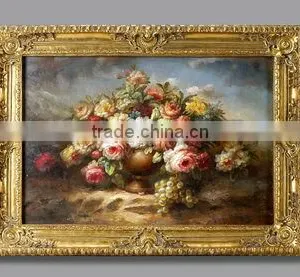 Home Classical Decorativ Solid Wood Frame Oil Painting thumbnail-1