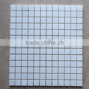Carrara White Marble Mosaic Tile for Kitchen thumbnail-2