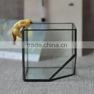 Indoor Decorative Plant Geometric Glass Errarium for Plant Holder thumbnail-3
