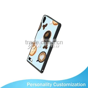 Wholesale Black Rubber TPU 2D 5.5 Inch Sublimation Cell Phone Plastic Cover For Ascend P6 thumbnail-1