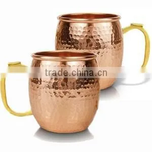 Copper Mugs for Vodka, Moscow Mule Copper Mugs, Copper Moscow Mule Mugs thumbnail-1