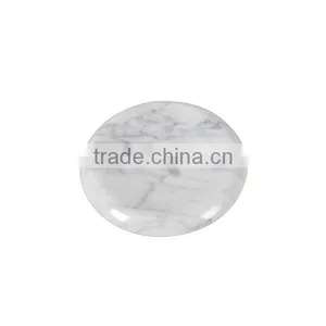 Luxury Homewares Kitchen Supplies White Marble Coasters thumbnail-1