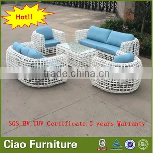 Discount Outdoor Furniture New Design Rattan Sofa thumbnail-2