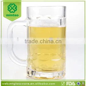 Clear Machine Made Glass Beer Mug 1.5 Liter thumbnail-1