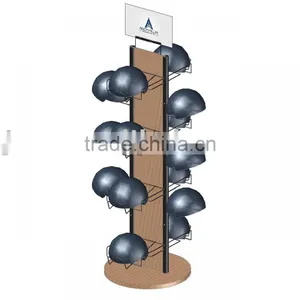 SDI-9411 4 Way Helmets Display Stand thumbnail-2