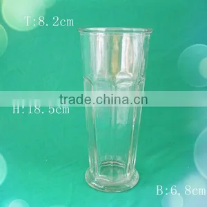 Pretty Clear Glass Vase for Flower thumbnail-1
