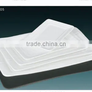 2014 Hot Sale White Porcelain Barbecue Plate thumbnail-1