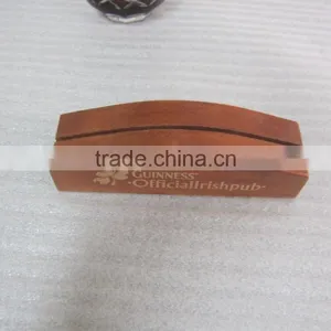 Wood Business Card With Wood Base thumbnail-1