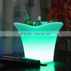 Rechargeable Colorful Led Large Wine Ice Bucket thumbnail-3