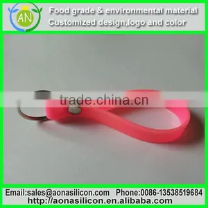 Silicone Key Ring Silicone Key Trap Silicone Loop Key Chain thumbnail-1