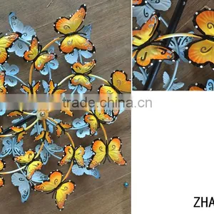2017 New Design Metal Wind Spinner From Factory by Solar Power Garden Stake thumbnail-2