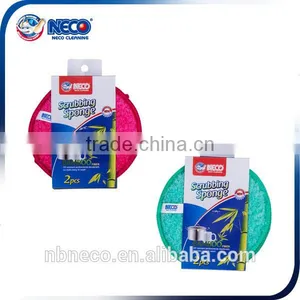 Natural Bamboo Fiber Sponge, Kithen Bamboo Cleaning thumbnail-1